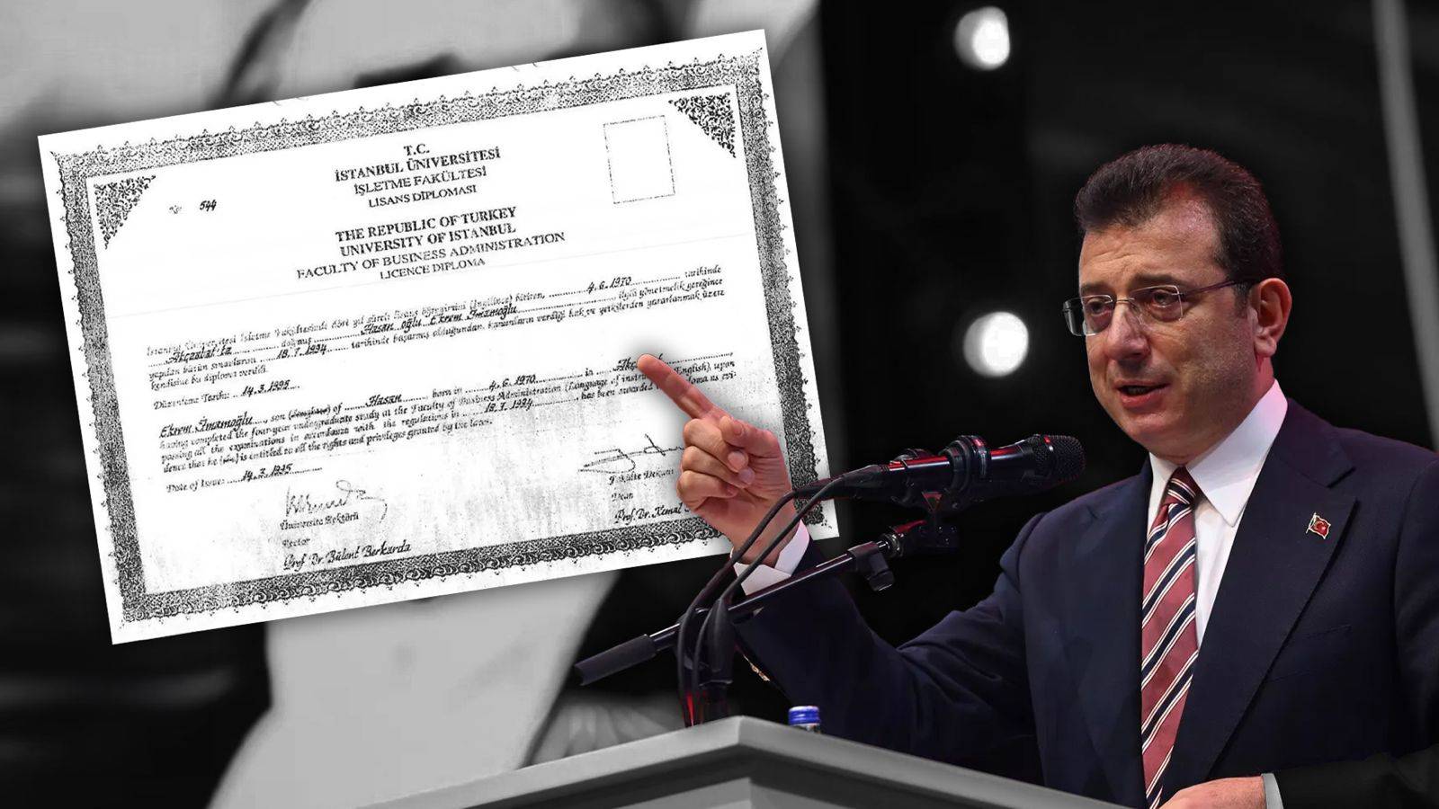 80 darbesi taniklarindan arslanoglu sehrin belediye baskaninin 30 yillik diplomasini iptal etmek de iskence VHTZB4ET