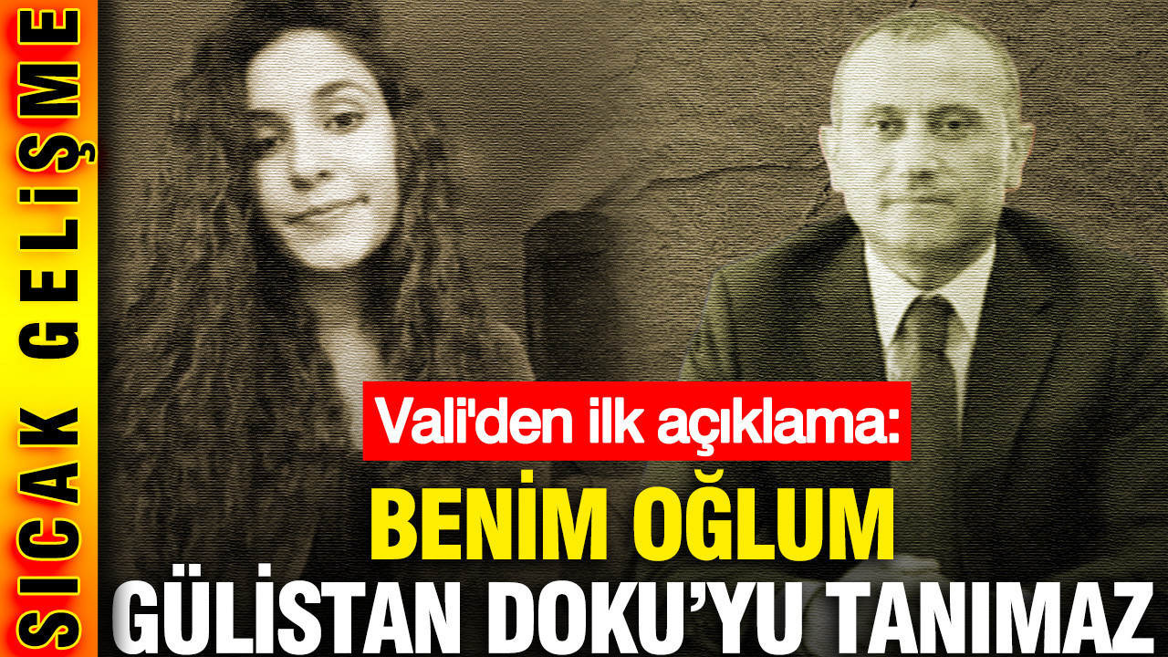 Tunceli Valisi’nin Oğlu Gülistan Doku İddialarını Yalanladı