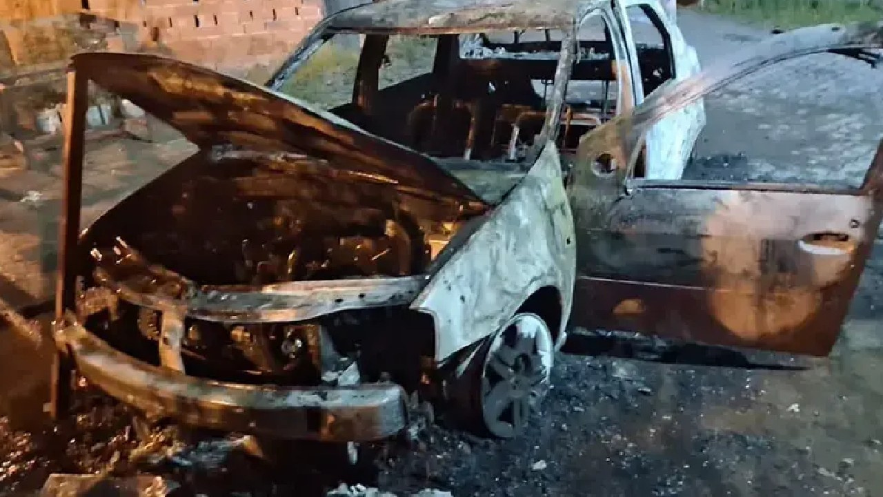 Korgan’da Sendika Başkanının Aracı Yangınla Karşılaştı, Soruşturma Başlatıldı