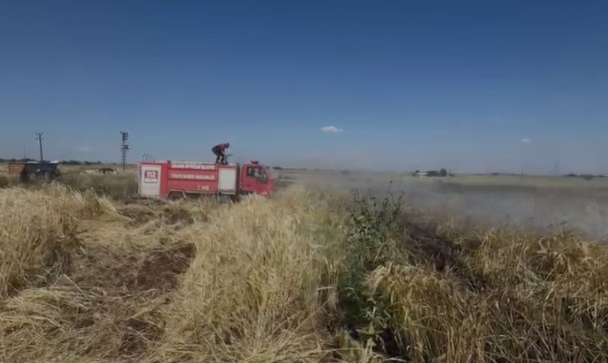 Şanlıurfa’da 14 Kişi Anız Yangınlarından Gözaltında